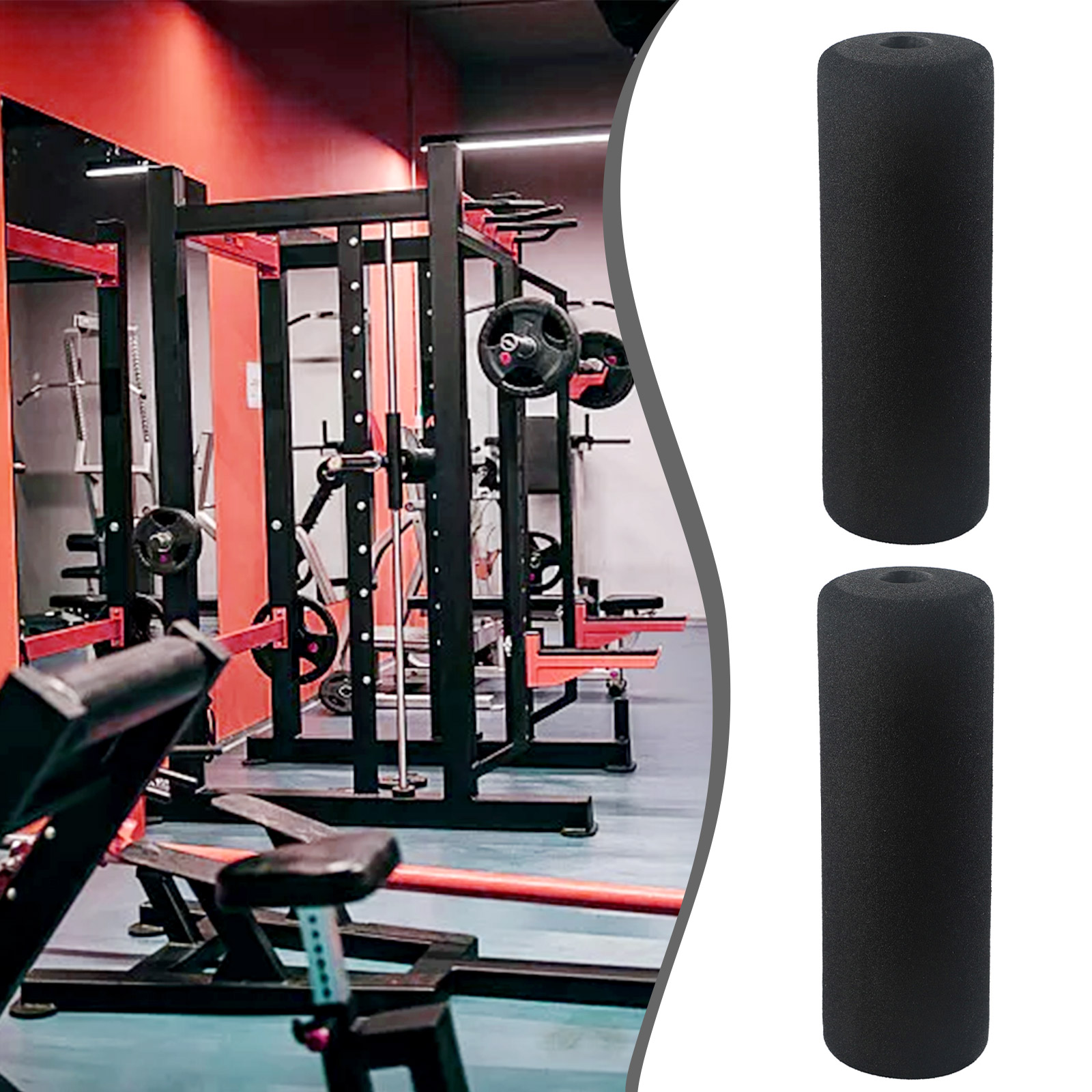 Home Gym Leg Extension Machine - Podkładki do rozciągania nóg z pianki,