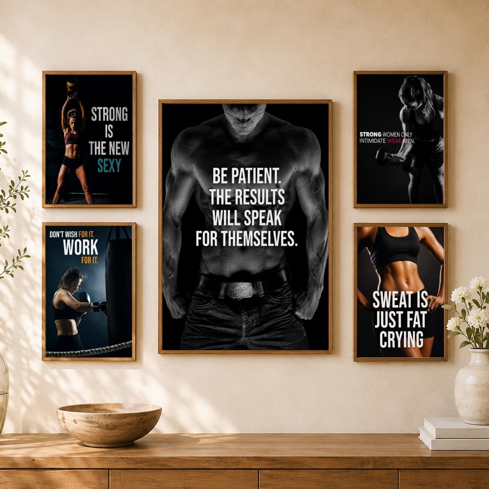Home Gym Quotes - Motywacja do ćwiczeń na siłowni, kulturystyka,