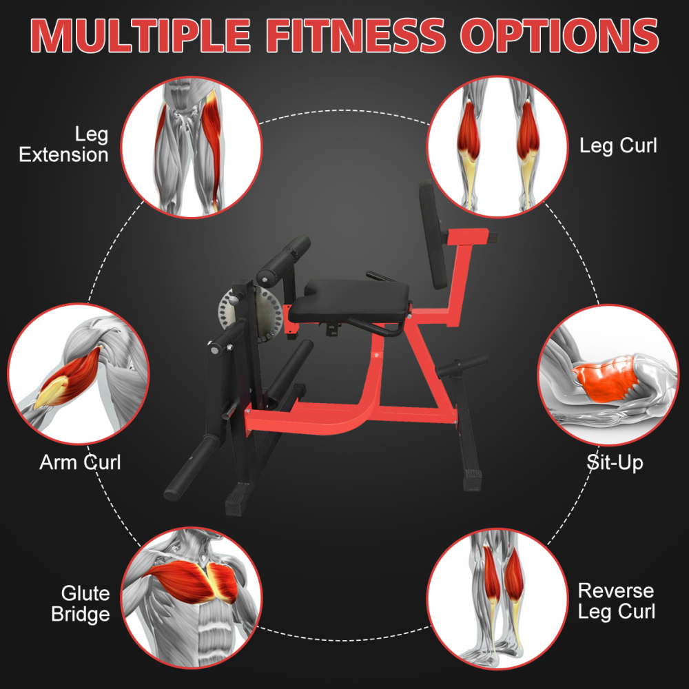 Regulowany przyrząd do rozciąg – Home Gym Leg Extension Machine recenzja i cena