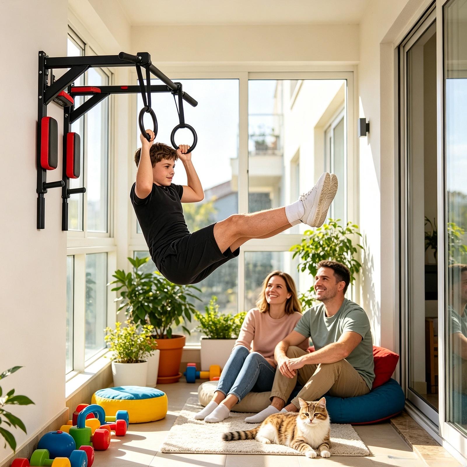 Wielofunkcyjny drążek do podci – Home Gym On Wall recenzja i cena
