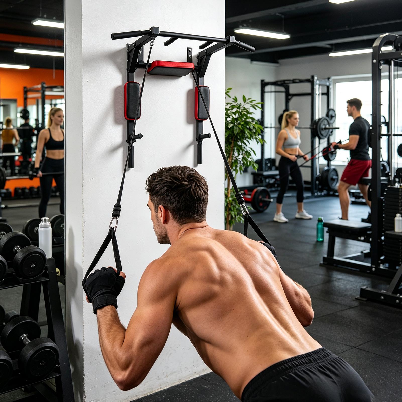 Wielofunkcyjny drążek do podci – Home Gym On Wall recenzja i cena