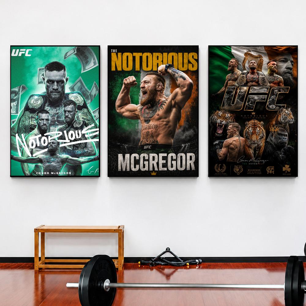 Plakat z wizerunkiem wojownika – Home Gym Icon recenzja i cena
