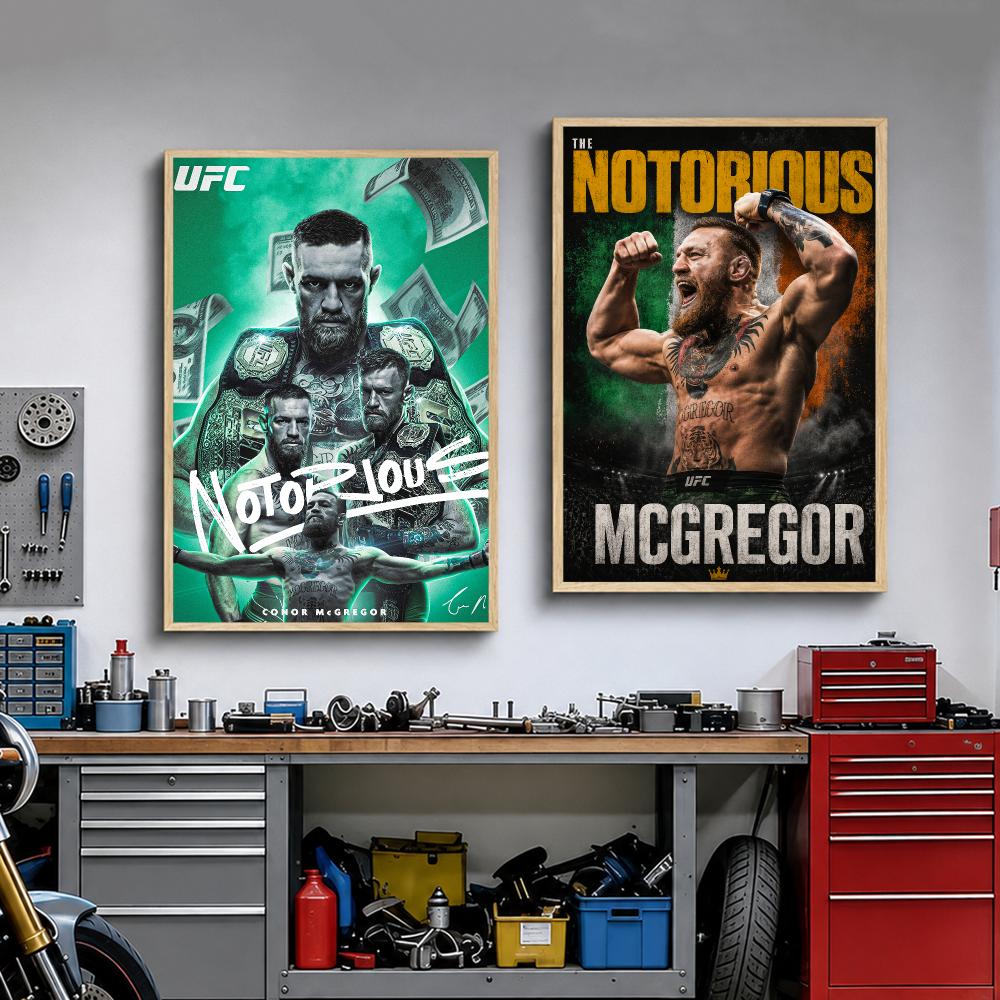Plakat z wizerunkiem wojownika – Home Gym Icon recenzja i cena