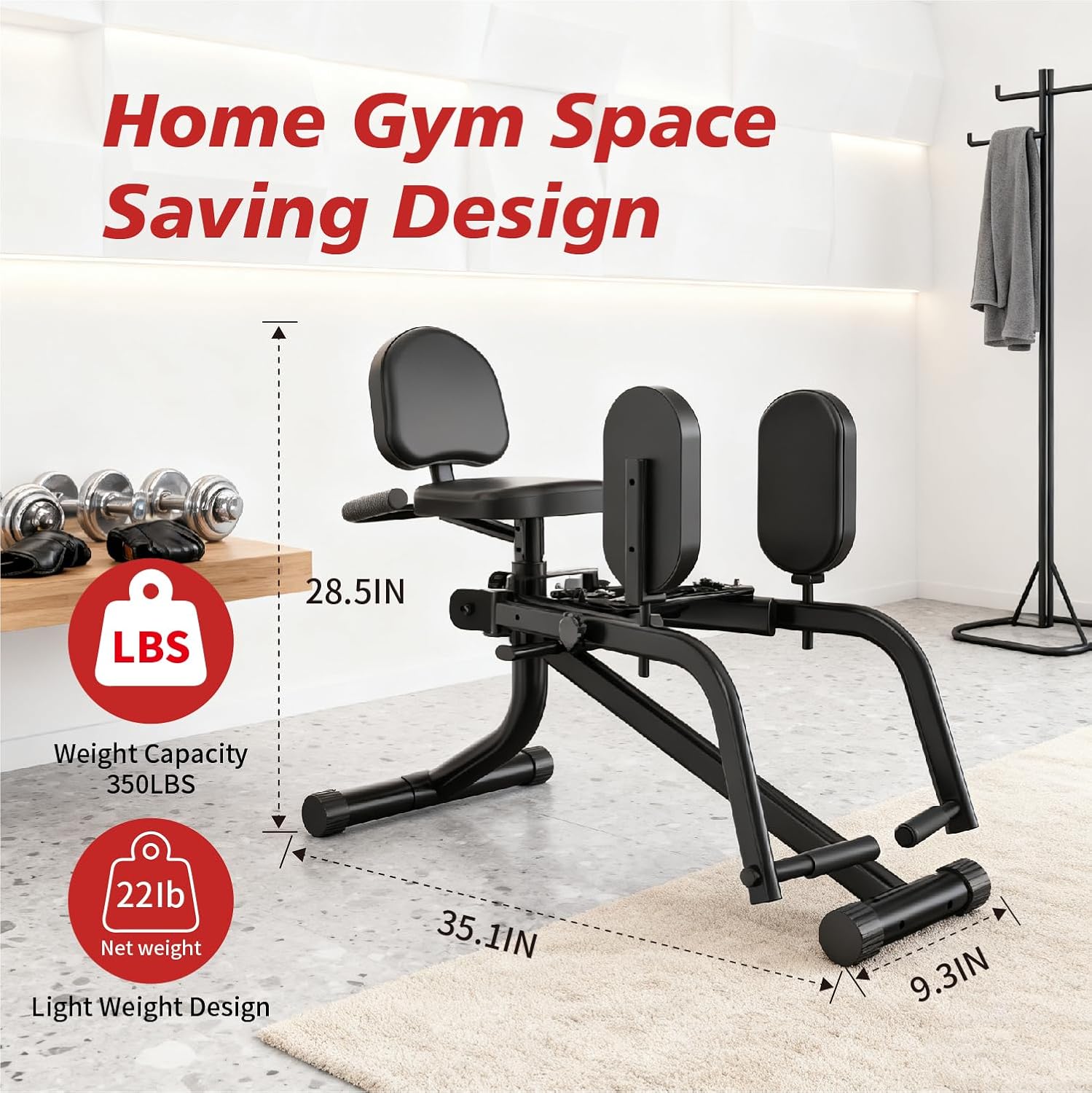 Trener do ćwiczeń wewnętrznych – Vertical Leg Press recenzja i cena