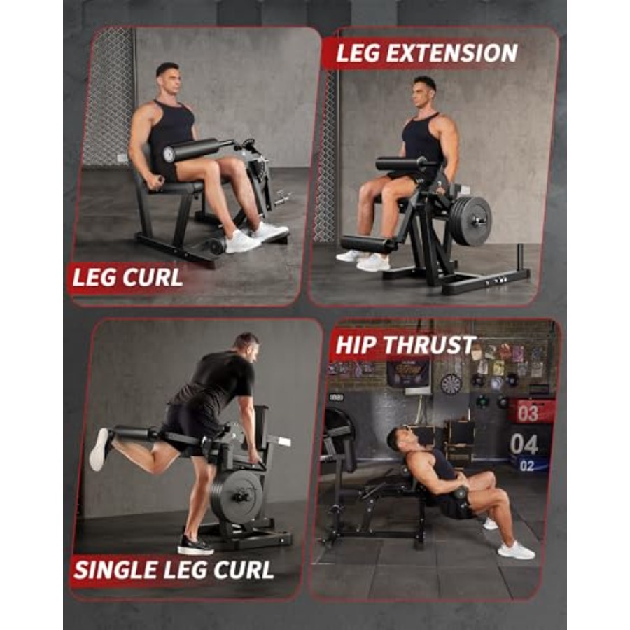 Maszyna do rozciągania i skręc – Home Gym Leg Extension Machine recenzja i cena