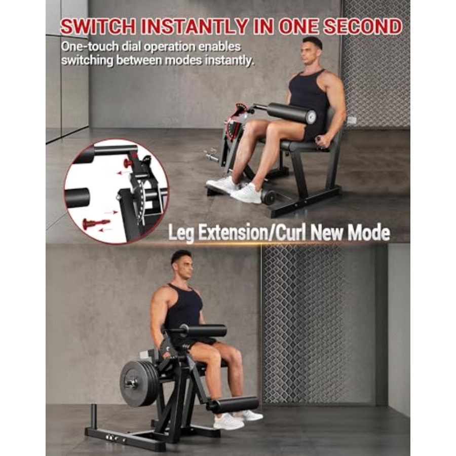 Maszyna do rozciągania i skręc – Home Gym Leg Extension Machine recenzja i cena
