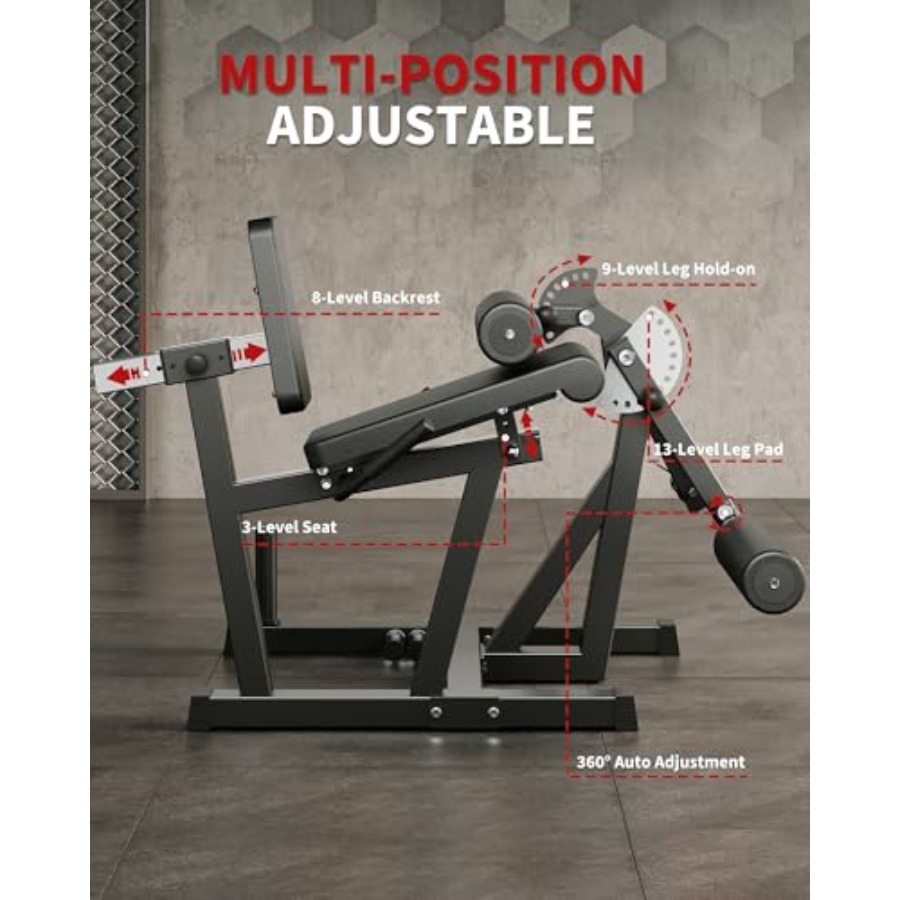 Maszyna do rozciągania i skręc – Home Gym Leg Extension Machine recenzja i cena