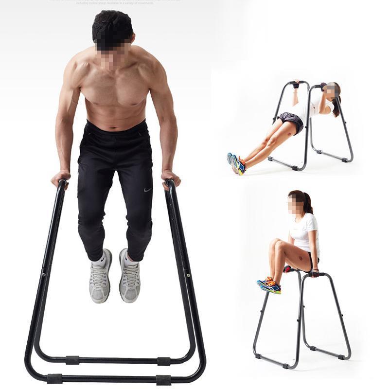 Stalowe sprzęty fitness do dom – Dip Station Parallel recenzja i cena