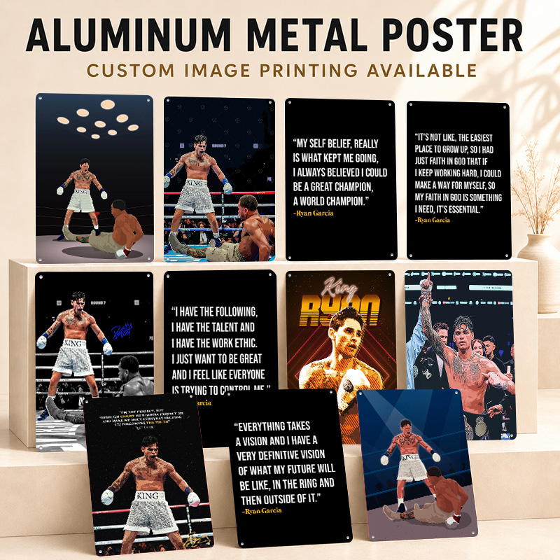 Ryan Garcia Aluminiowe Plakaty – Home Gym Icon recenzja i cena