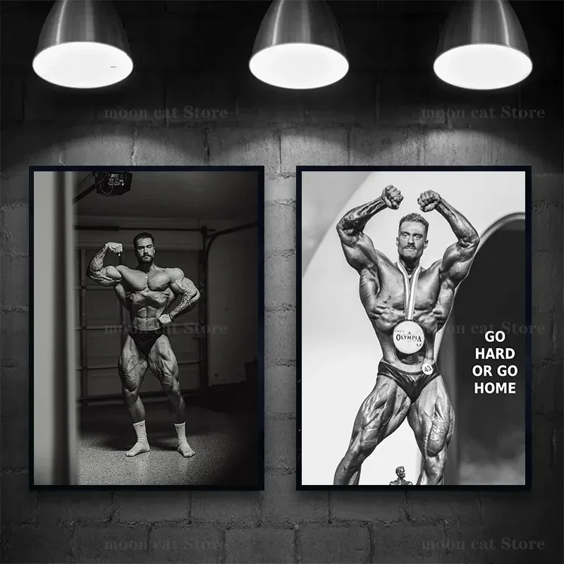 Obraz na Płótnie Chris Bumstea – Home Gym On Wall recenzja i cena