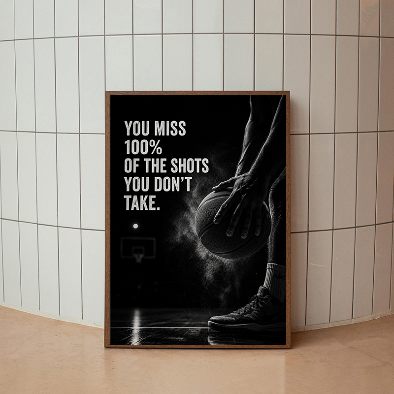 Nowoczesny Plakat Motywacyjny  – Home Gym Quotes recenzja i cena