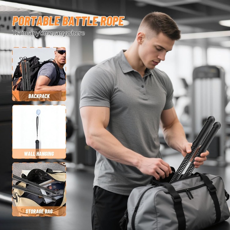 Bezprzewodowa lina do ćwiczeń  – Home Gym Tunturi recenzja i cena