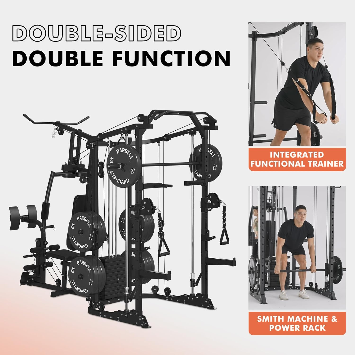 Podwójna stacja SmithΔ z klatk – Home Gym Smith recenzja i cena