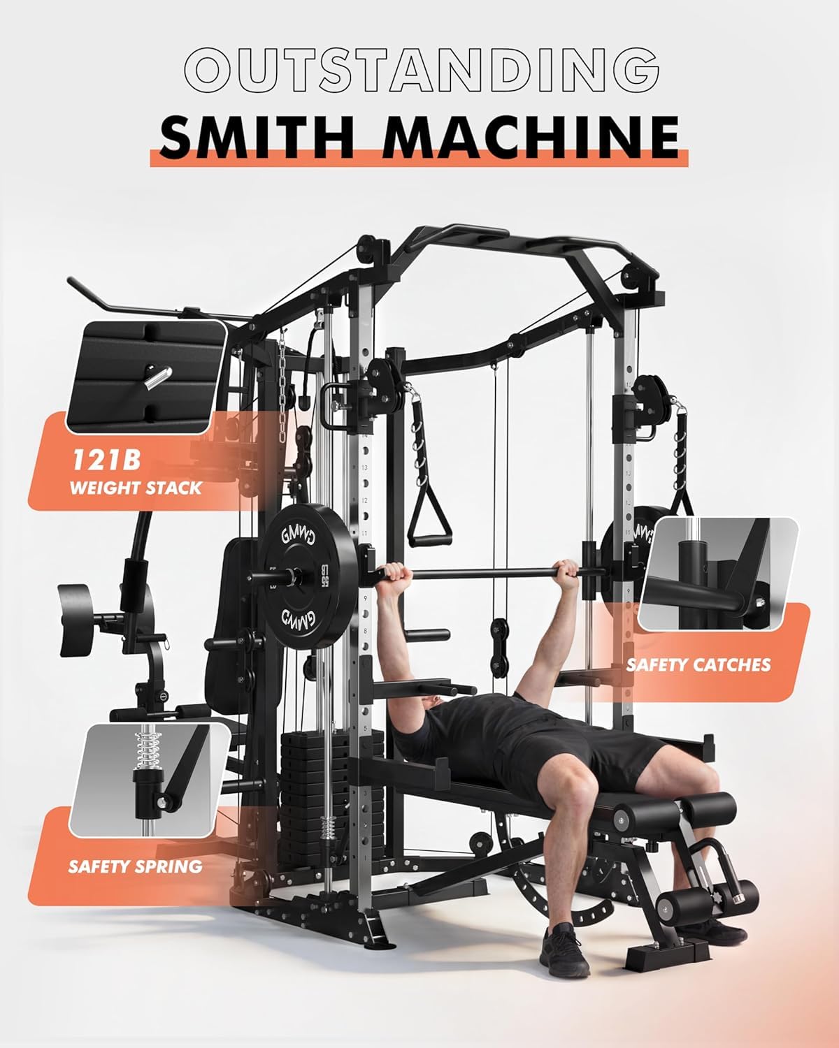Podwójna stacja SmithΔ z klatk – Home Gym Smith recenzja i cena