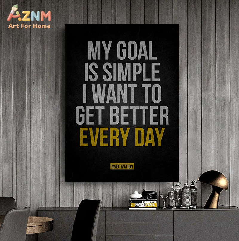 AZNM Motywacyjny Cytat na Płót – Home Gym Quotes recenzja i cena