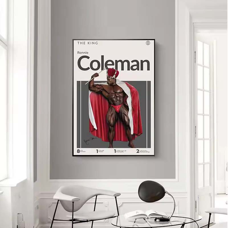 Motywacyjny Plakat Kulturysty  – Home Gym On Wall recenzja i cena