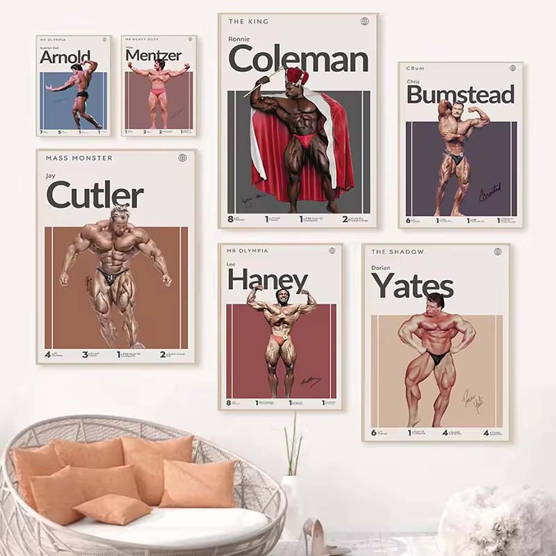 Motywacyjny Plakat Kulturysty  – Home Gym On Wall recenzja i cena