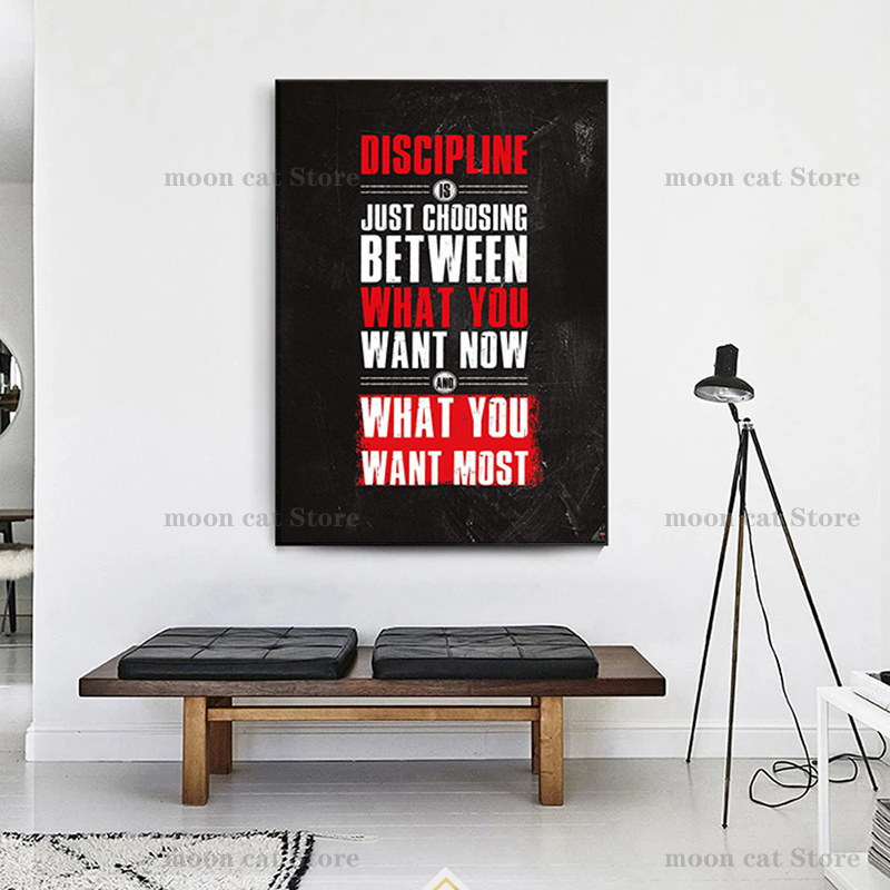 Fitness plakat sportowy kultur – Home Gym Quotes recenzja i cena