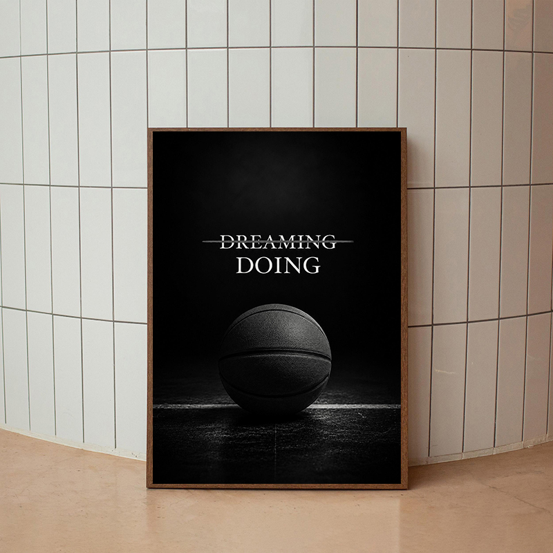 Nowoczesny motywacyjny plakat  – Home Gym Quotes recenzja i cena