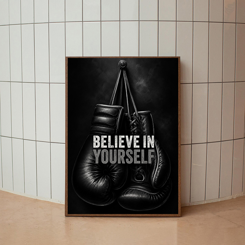 Nowoczesny motywacyjny plakat  – Home Gym Quotes recenzja i cena